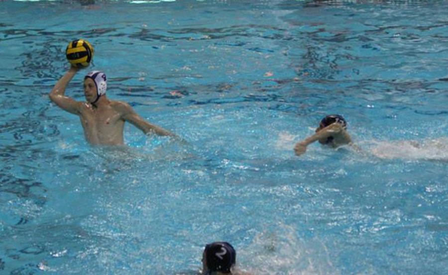 Ben Naugle fires away at the net during the teams state meet over the weekend. Naugle earned honorable mention all state.